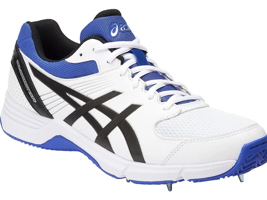 ASICS Gel 100 Not Out Men's Tennis Shoes - White/Onyx/Blue