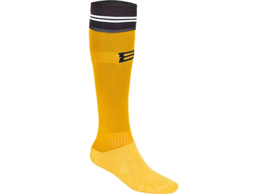ASICS Men's Brisbane Broncos Rich Gold Replica Home Socks