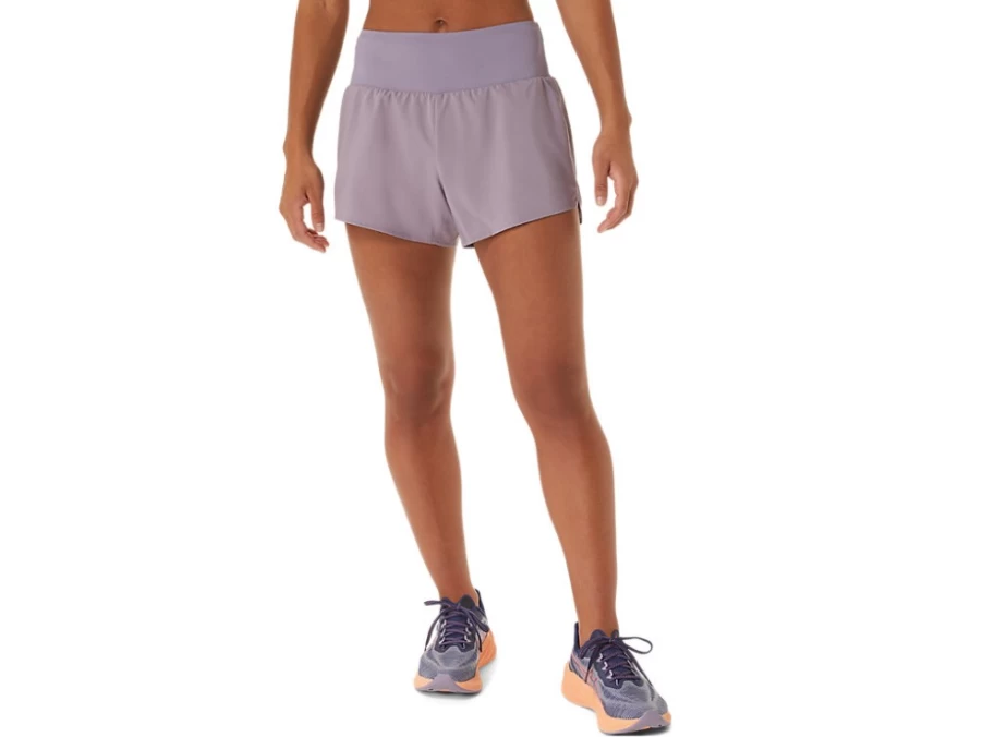 ASICS Women's Road 3.5 Inch Short in Violet Quartz - Lightweight Running Shorts