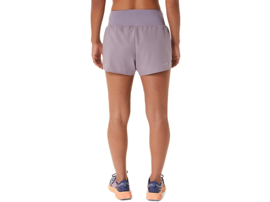 ASICS Women's Road 3.5 Inch Short in Violet Quartz - Lightweight Running Shorts