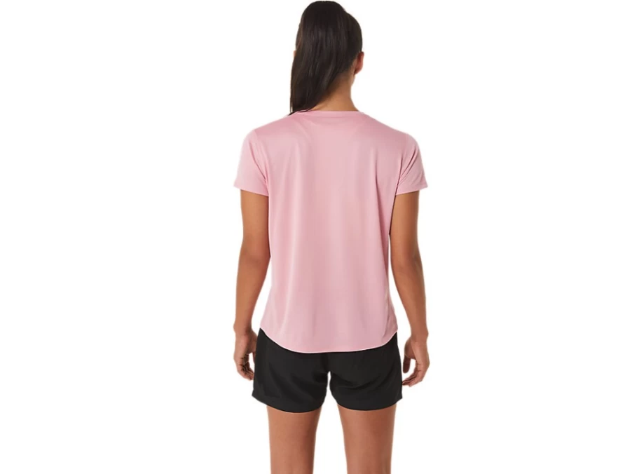 ASICS Women's Fruit Punch Silver Short Sleeve Top