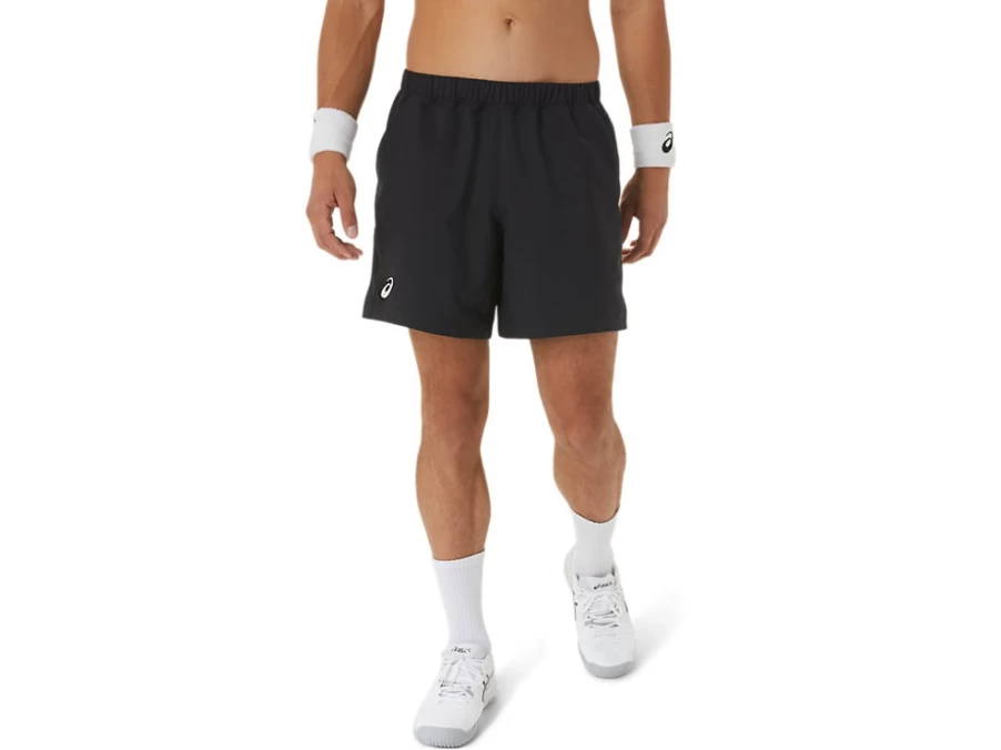 ASICS Men's Court 7 Inch Short in Performance Black - Athletic Tennis Shorts for Men