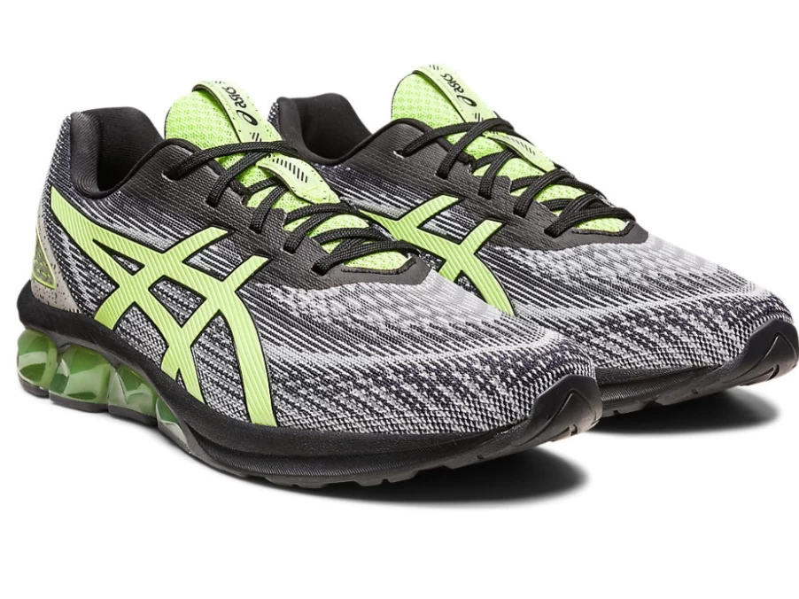 ASICS Gel-Quantum 180 VII Men's Running Shoes - Black/Lime Green