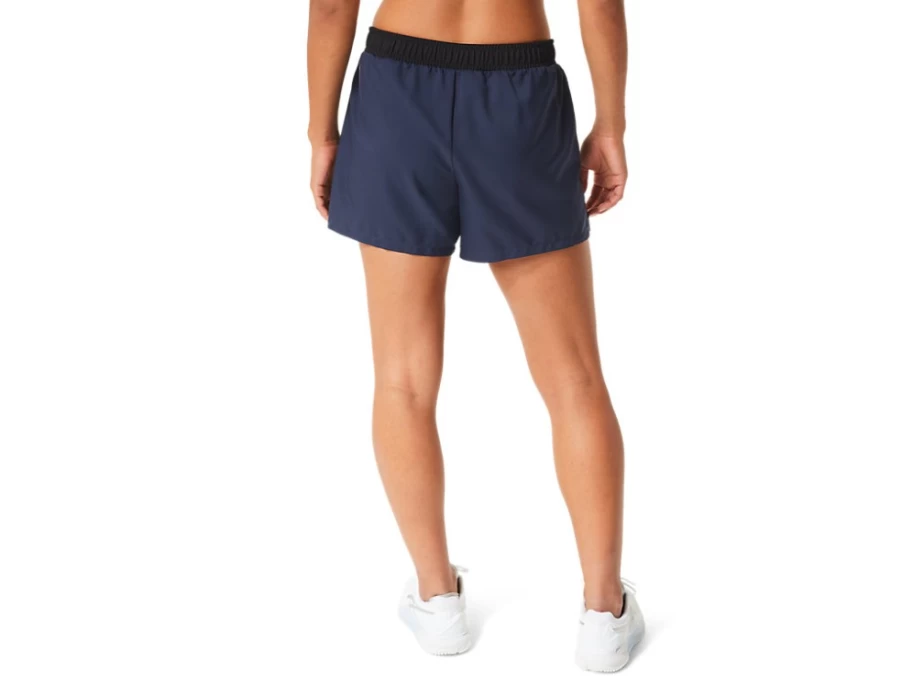 ASICS Women's Court Short in Midnight - Lightweight Tennis Shorts for Women