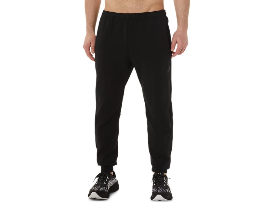 ASICS Men's Mobility Knit Pants - Performance Black - Lightweight Stretch Training Joggers