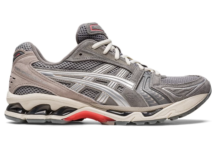 ASICS Gel-Kayano 14 Men's Running Shoes - Clay Grey/Pure Silver