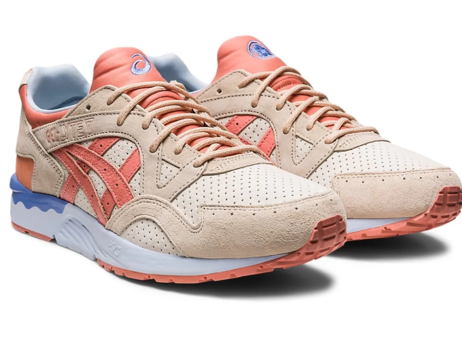 ASICS Gel-Lyte V "Spring In Japan" Men's Sneakers in Cream/Salmon Colorway