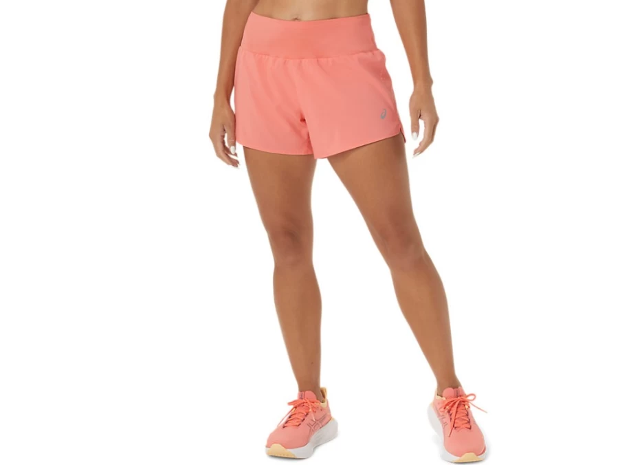 ASICS Women's Road Running Shoes 3.5 Inch Short - Papaya Color Lightweight Sneakers
