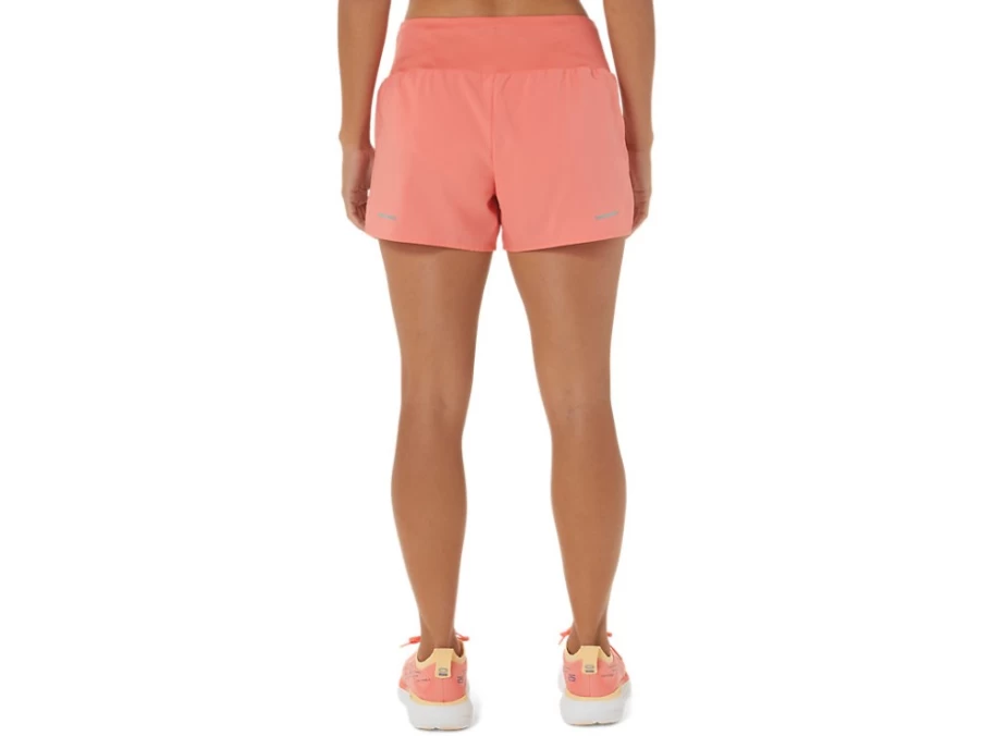 ASICS Women's Road Running Shoes 3.5 Inch Short - Papaya Color Lightweight Sneakers