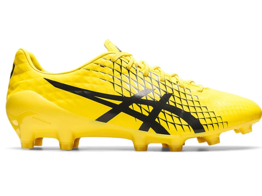 ASICS Menace 4 Men's Vibrant Yellow/Graphite Grey Running Shoes
