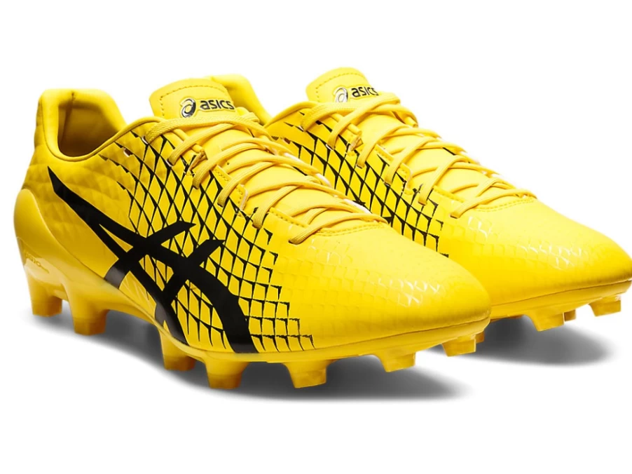 ASICS Menace 4 Men's Vibrant Yellow/Graphite Grey Running Shoes