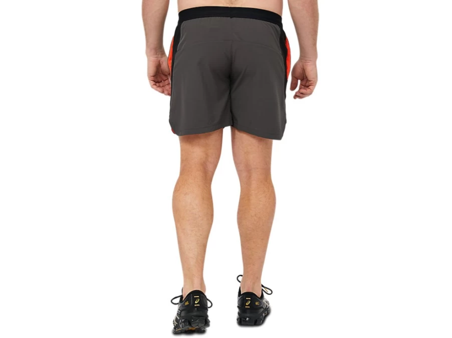 ASICS Men's Training Shorts in Obsidian Grey for Workouts & Gym