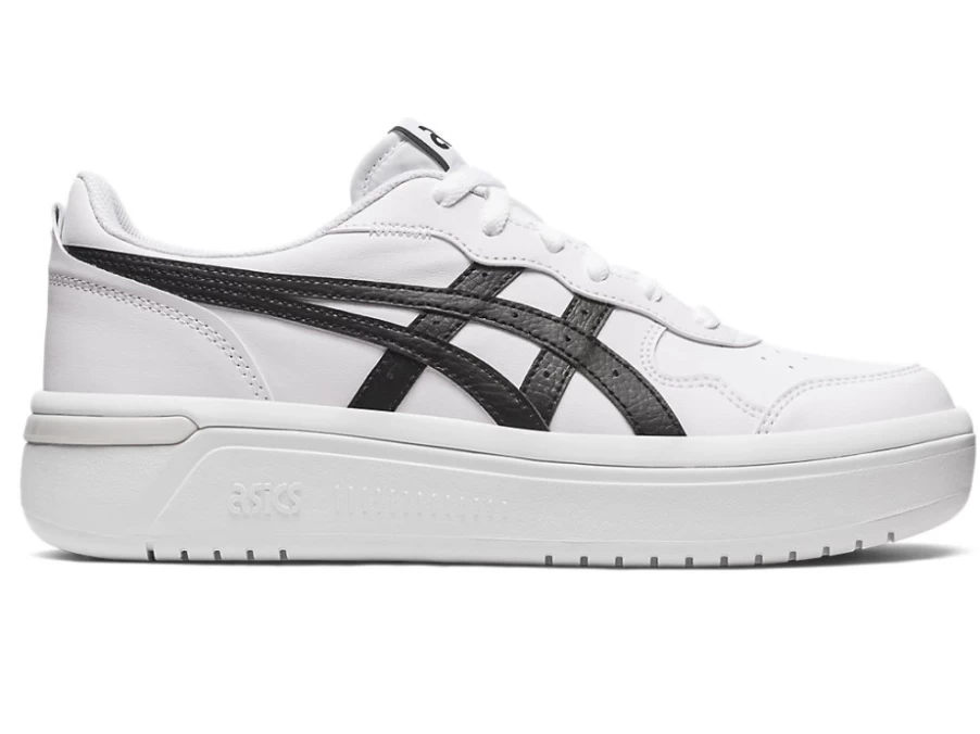 ASICS Men's Japan S Stack Sneakers in White/Black - Running Shoes