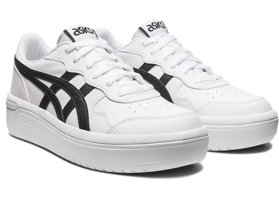 ASICS Men's Japan S Stack Sneakers in White/Black - Running Shoes