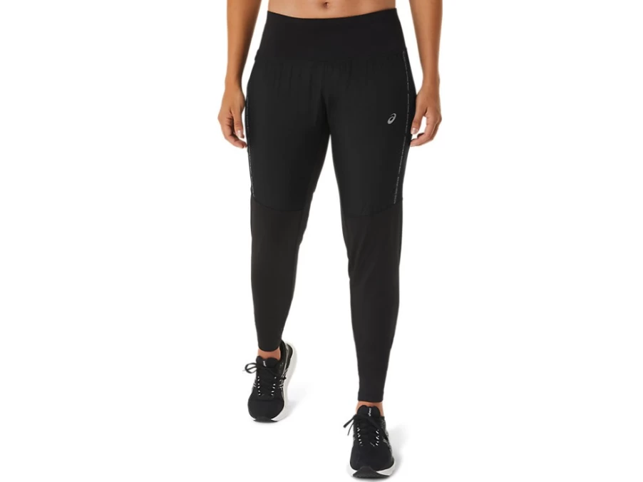 ASICS Women's Performance Black Race Pant - Lightweight Running Pants for Training & Competition