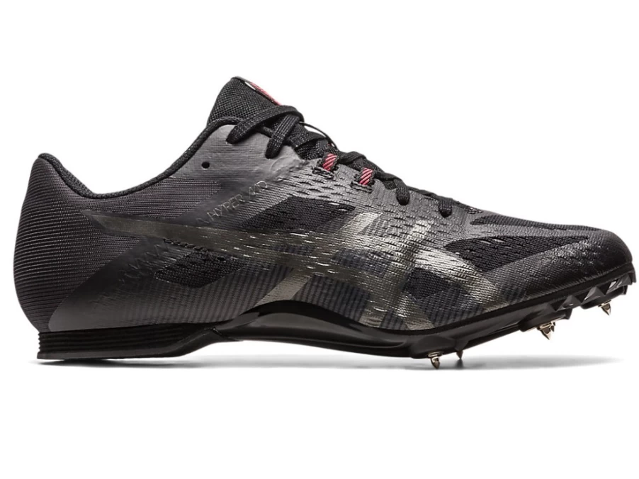 ASICS Hyper MD 8 Men's Training Shoes - Black/Gunmetal | Lightweight & Responsive for Athletic Performance