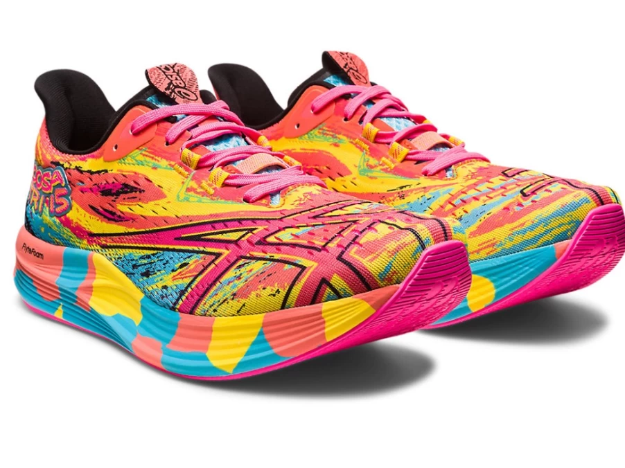 ASICS Noosa Tri 15 Men's Running Shoes - Aquarium/Vibrant Yellow Colour Injection