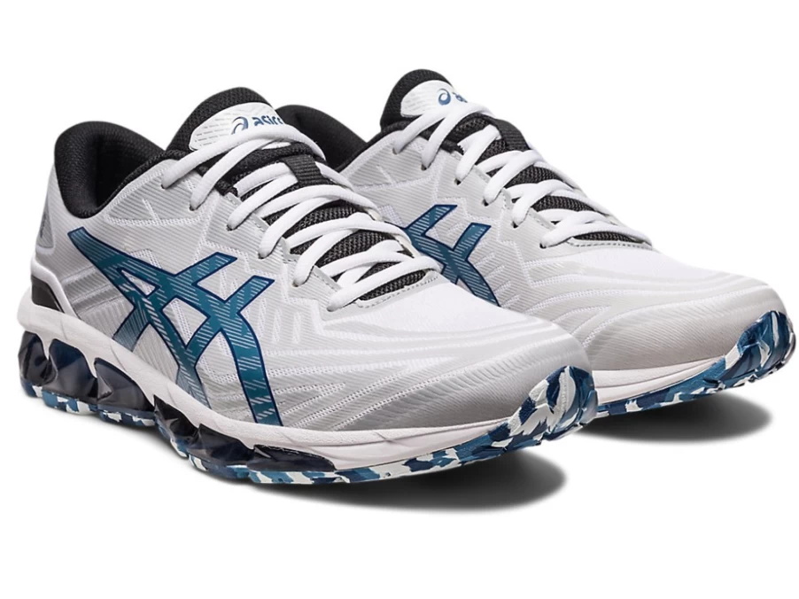 ASICS Gel-Quantum 360 VII Men's Running Shoes - White/Grand Shark