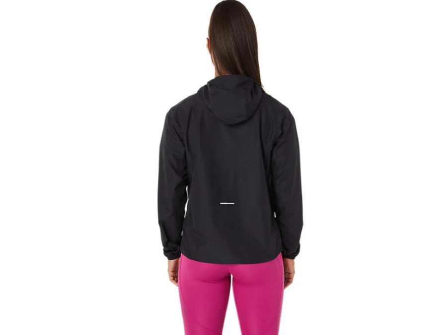 ASICS Women's Performance Black Accelerate Lightweight Running Jacket