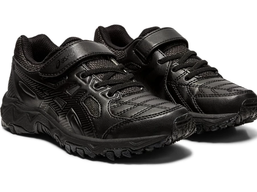 ASICS Kids Gel-Trigger 12 TX PS Running Shoes - Black/Black