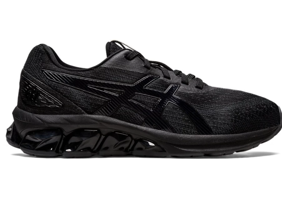 ASICS Kids Gel-Quantum 180 VII GS Running Shoes - Black/Black