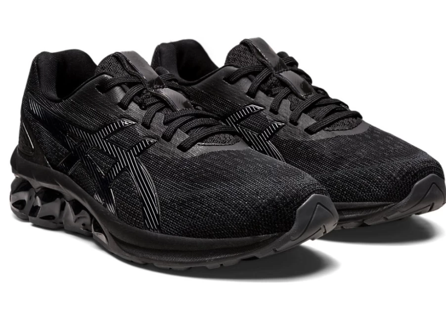 ASICS Kids Gel-Quantum 180 VII GS Running Shoes - Black/Black