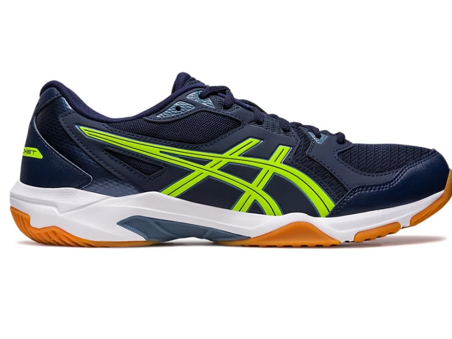ASICS Gel-Rocket 10 Men's Volleyball Shoes - Midnight/Hazard Green