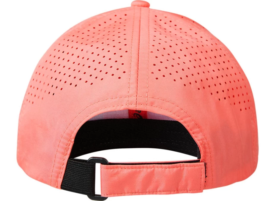 ASICS Women's Performance Cap in Papaya - Lightweight Running Hat