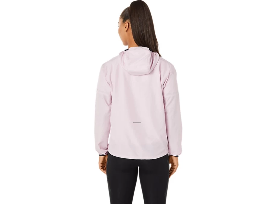 ASICS Women's Barely Rose Accelerate Lightweight Jacket for Running & Training