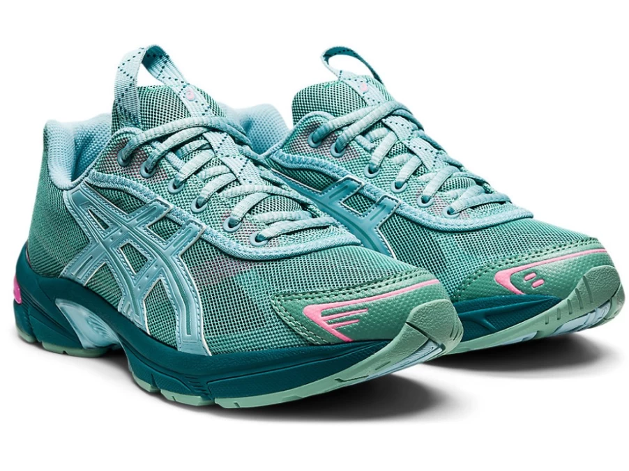 ASICS Women's UB2-S GEL-1130 Running Shoes in Wasabi/Aquatic Color