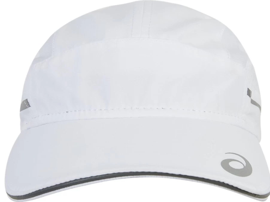 ASICS Men's Brilliant White Running Cap - Lightweight Performance Hat for Athletic Training