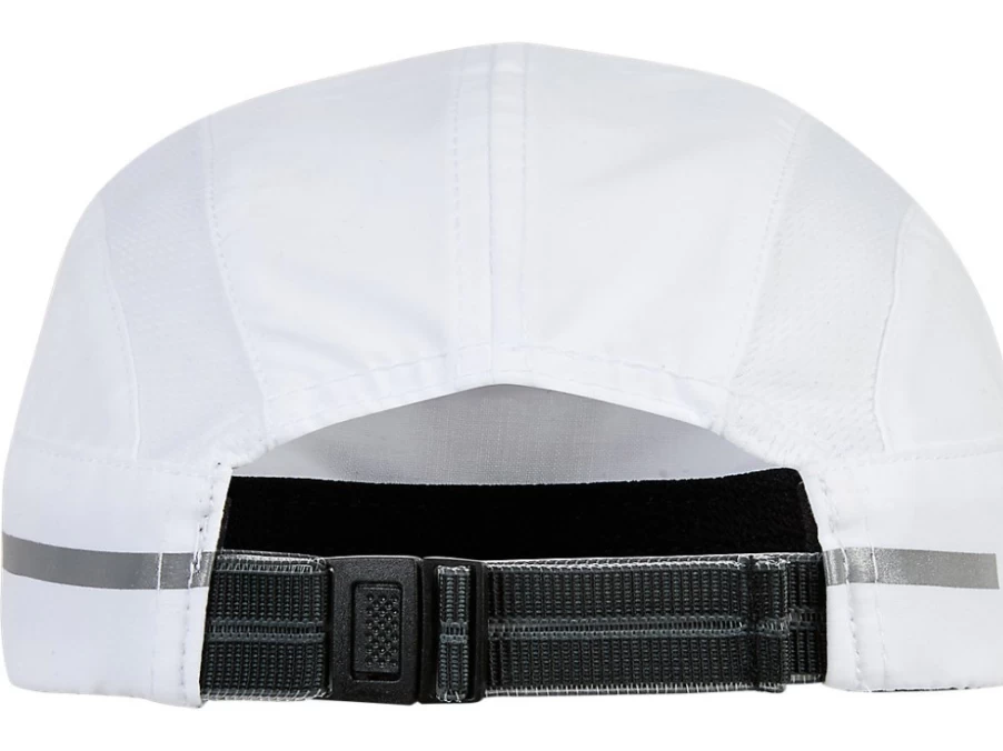 ASICS Men's Brilliant White Running Cap - Lightweight Performance Hat for Athletic Training