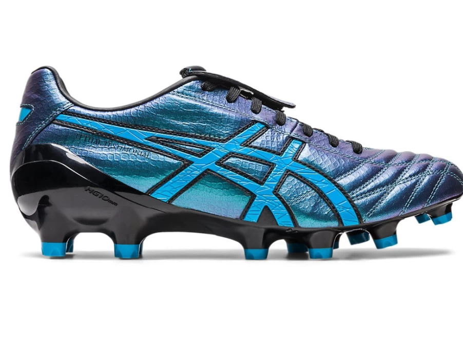 ASICS Men's Lethal Testimonial 4 Shoes - Grey Floss/Island Blue