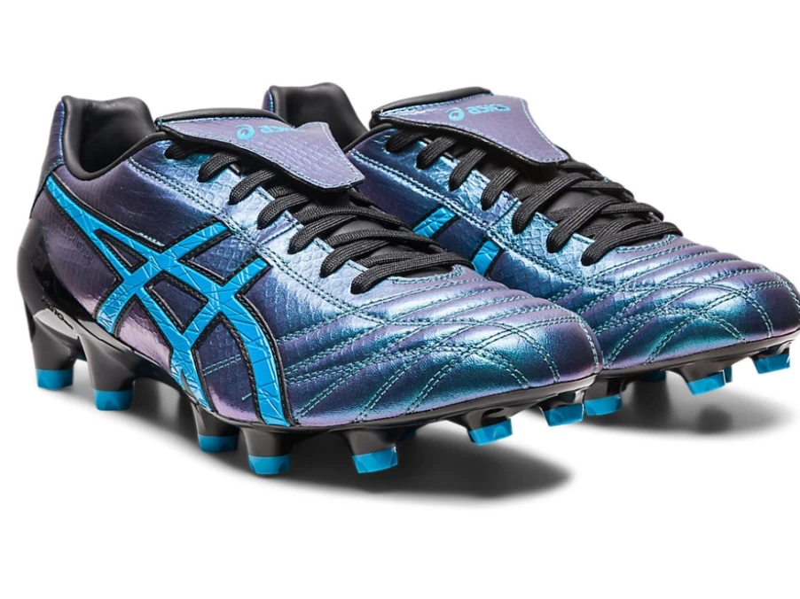 ASICS Men's Lethal Testimonial 4 Shoes - Grey Floss/Island Blue
