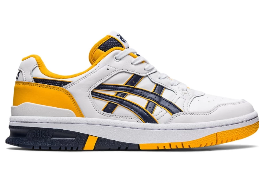 ASICS Men's Ex89 Sneakers in White/Midnight - Running Shoes