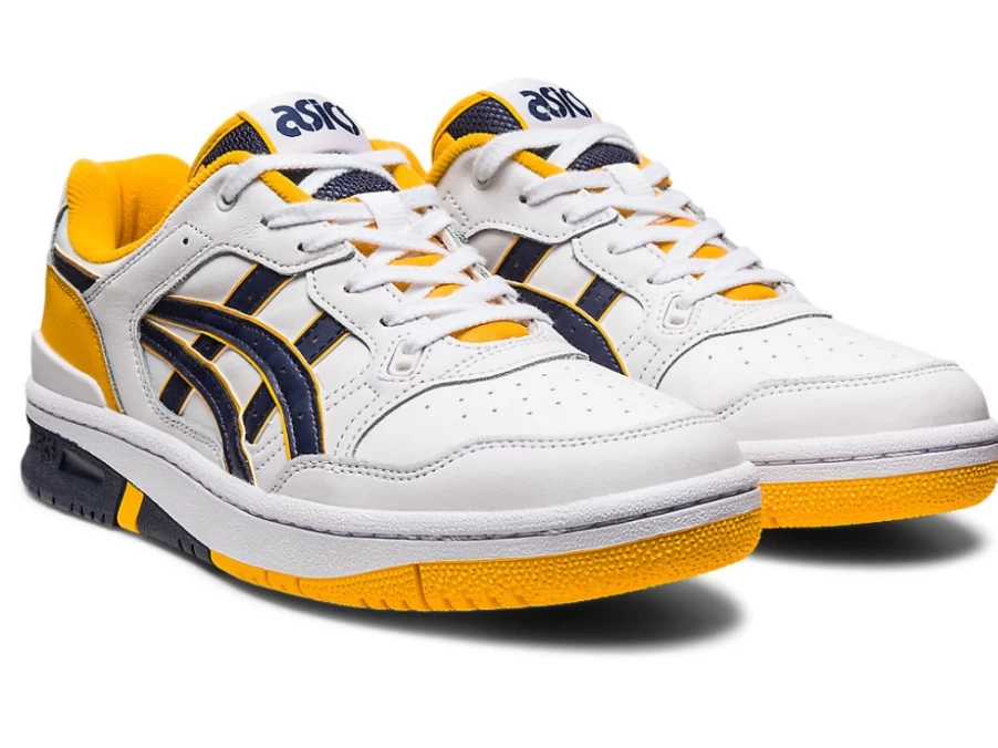 ASICS Men's Ex89 Sneakers in White/Midnight - Running Shoes