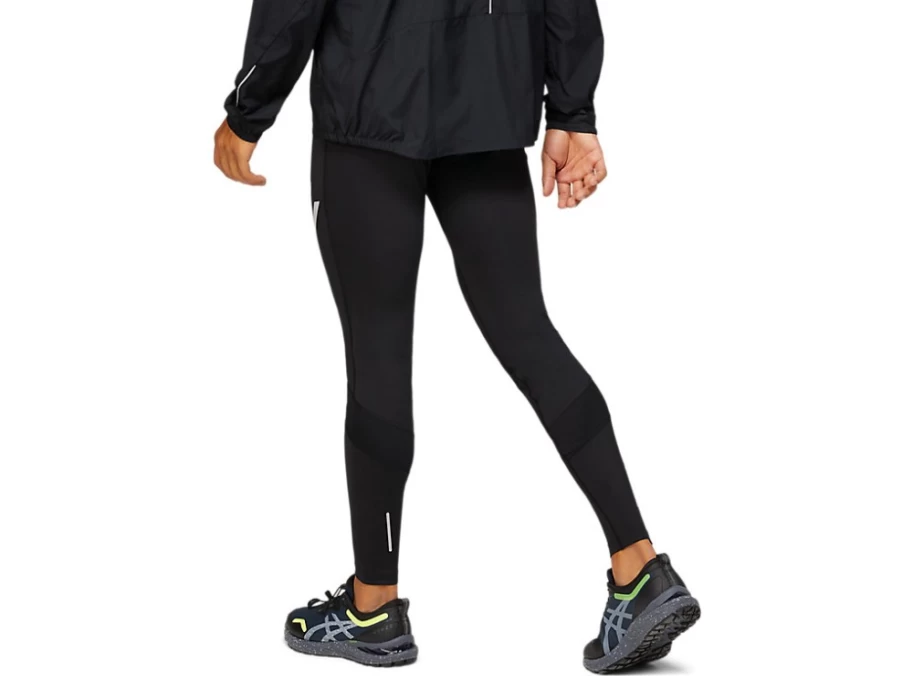 ASICS Men's Lite-Show Tight in Performance Black for Enhanced Visibility & Comfort