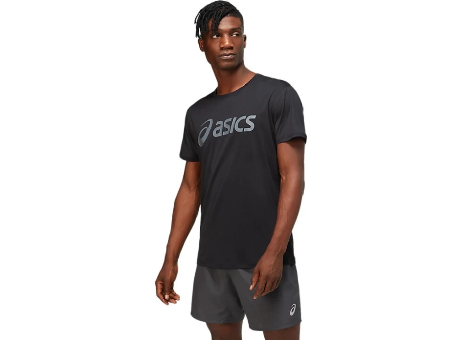 ASICS Men's Performance Black/Carrier Grey Silver Top Running Shoe