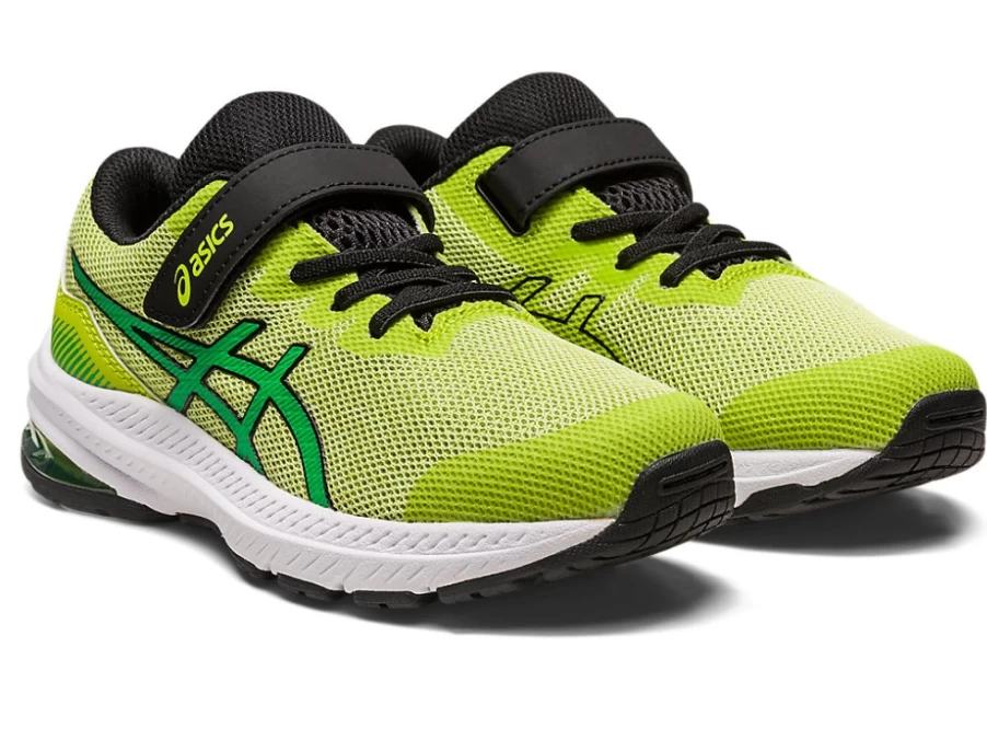 ASICS GT-1000 11 Kids' Running Shoes in Lime Zest/Cilantro