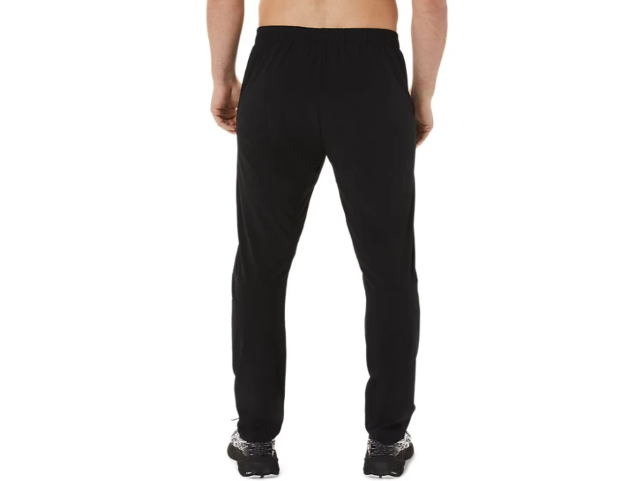ASICS Men's Performance Black Woven Pants for Athletic Wear
