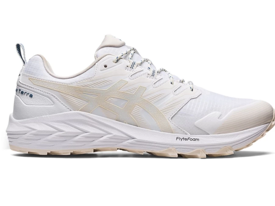 ASICS Gel-Trabuco Terra SPS Men's Trail Running Shoes - White/Oatmeal