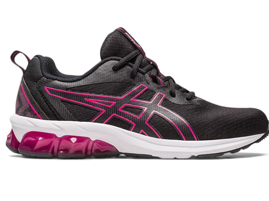 ASICS Women's Gel-Quantum 90 IV Running Shoes - Black/Pink Rave