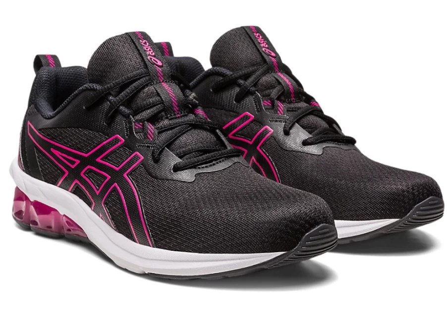 ASICS Women's Gel-Quantum 90 IV Running Shoes - Black/Pink Rave