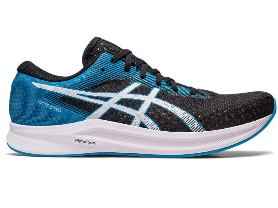 ASICS Hyperspeed 2 Men's Running Shoes - Black/Island Blue
