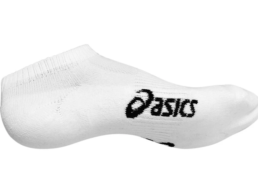ASICS Men's Pace Low Solid Socks in Brilliant White - Running Athletic Socks
