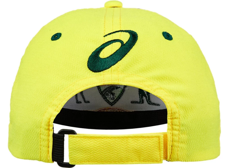 ASICS Men's Blazing Yellow Cricket Cap - Australia ODI Home Replica