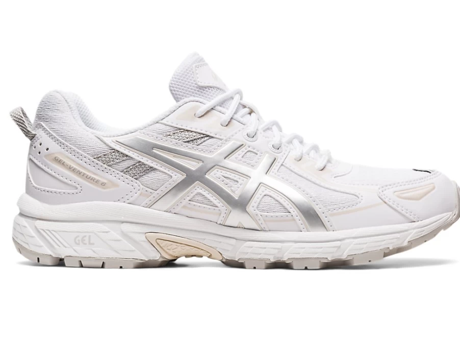 ASICS Women's Gel-Venture 6 Running Shoes - White/White