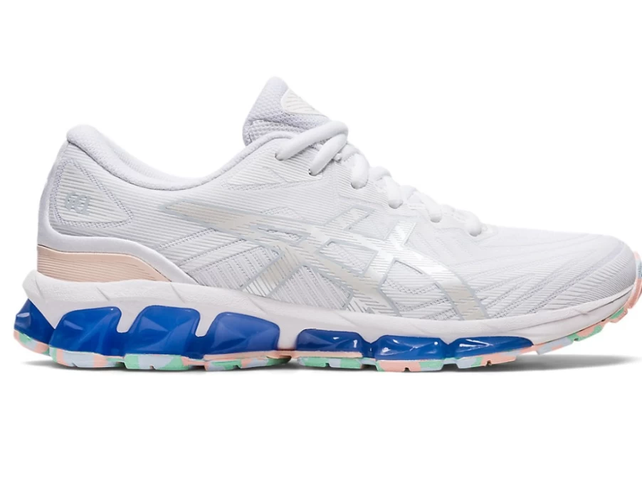 ASICS Women's Gel-Quantum 360 VII Running Shoes - White/Soft Sky