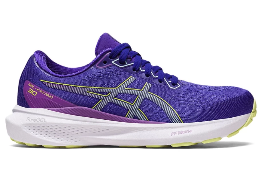 ASICS Gel-Kayano 30 GS Kids Running Shoes - Palace Purple/Glow Yellow