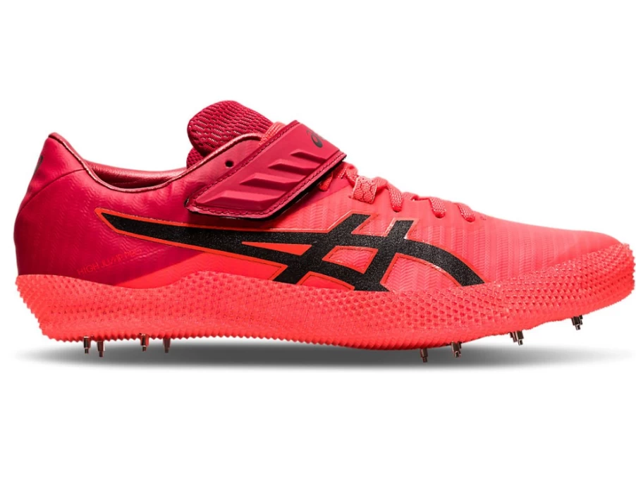 ASICS High Jump Pro 2 Men's Training Shoes - Sunrise Red/Black
